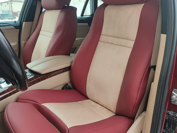 Чехлы из экокожи в салон BMW X6 (E71) 1 поколение/ 1 поколение, рестайлинг (11.2008 - 05.2014)