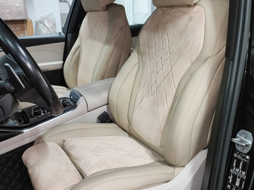 Чехлы их экокожи Nappa на сидения в салон BMW X7 (G07) 1 поколение/ 1 поколение, рестайлинг (10.2018 - н.в.)