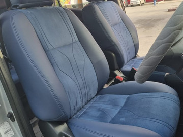Чехлы в салон авто на сидения из экокожи Nappa и велюра в салон Toyota Corolla Spacio (E120) 2 поколение/ 2 поколение, ресиайлинг (05.2001 - 06.2007)
