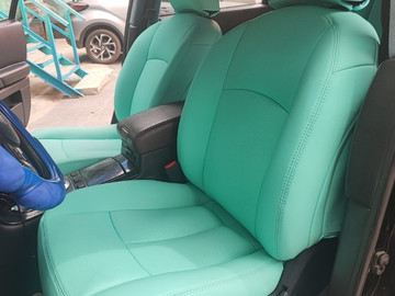 Авточехлы на заказ их экокожи Nappa в салон Infiniti FX (1 поколение/ 1 поколение, рестайлинг) 09.2002 - 03.2008