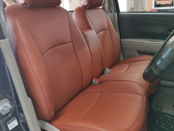 Авточехлы из экокожи Nappa в салон авто Toyota Passo Sette (M500) 1 поколение (12.2008 - 02.2012)