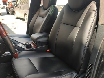 Авточехлы из экокожи Nappa в салон Porsche Cayenne (9PA) 1 поколение/ 1 поколение, рестайлинг (12.2002 - 03.2010)