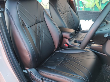 Автомобильные чехлы из экокожи Nappa в салон Honda Vezel (2 поколение) 03.2024 - н.в.
