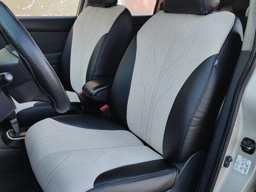 Чехлы из экокожи Nappa на сидения Nissan Tiida (C11) 1 поколение/ 1 поколение, рестайлинг (09.2007 - 07.2014)