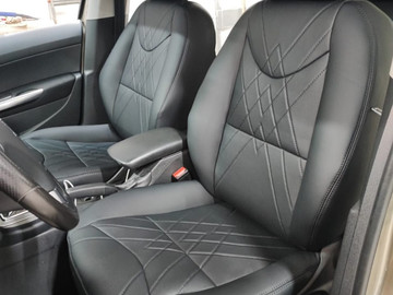 Чехлы из экокожи на заказ для Peugeot 408 (1 поколение) 05.2012 - 05.2017