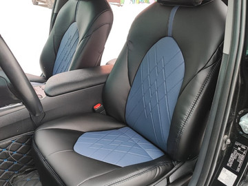 Автомобильные чехлы из экокожи Nappa для Toyota Camry (XV70) 9 поколение/ 9 поколение, рестайлинг (01.2017 - 04.2024)